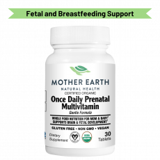 Mother Earth Natural Health - Once Daily Prenatal Multivitamin